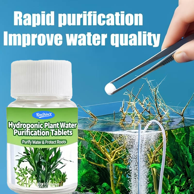 Planted Aquarium Supplies - แท็บเล็ตกรองน้ำแบบไฮโดรโปนิกส์-น้ำดื่มสำเร็จรูป เหมาะสำหรับตู้ปลา พืชกระถาง และระบบไฮโดรโปนิกส์ สำหรับสวนน้ำ