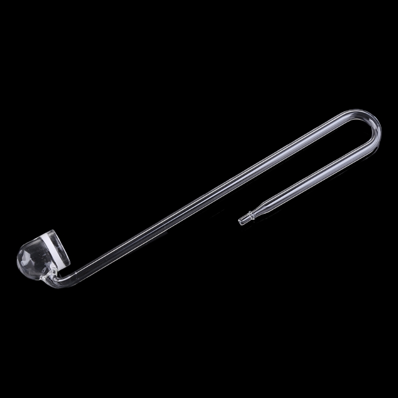 Planted Aquarium Supplies - แก้ว CO2 Diffuser Atomizer โปร่งใส U-Shape