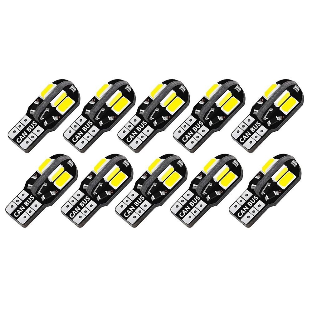 Ludwigia Super Red - 10x W5W T10 LED CANBUS ไม่มีข้อผิดพลาด