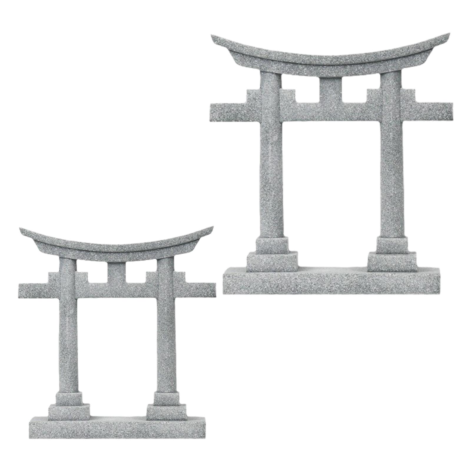 Planted Aquarium Models - ญี่ปุ่น Torii Gate ศาลเจ้ารุ่นหุ่นภูมิทัศน์เครื่องประดับสําหรับกระถางต้นไม้