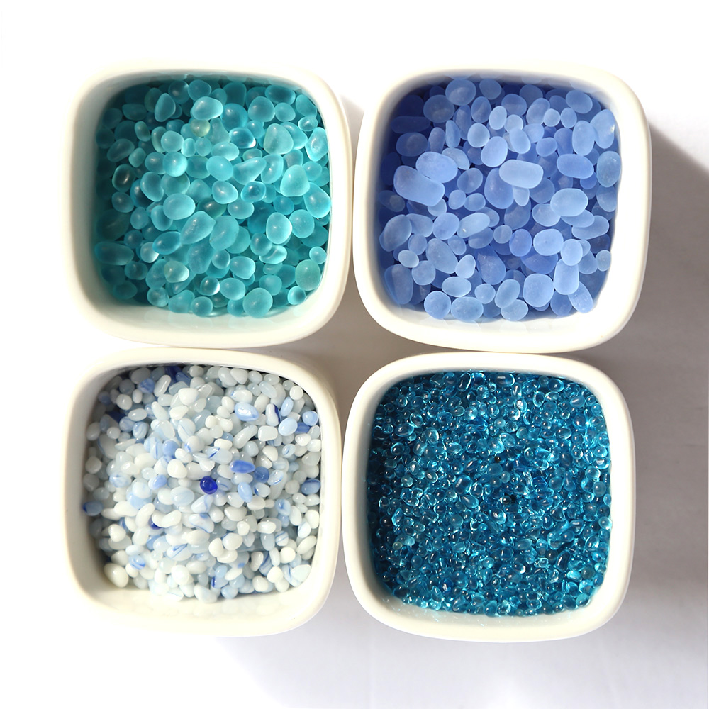 Planted Aquarium Supplies - หินที่มีสีสันถังปลา Rock น้ําพุสัตว์เลี้ยงทรายตกแต่งสวน Miniatures Terrarium Aquarium