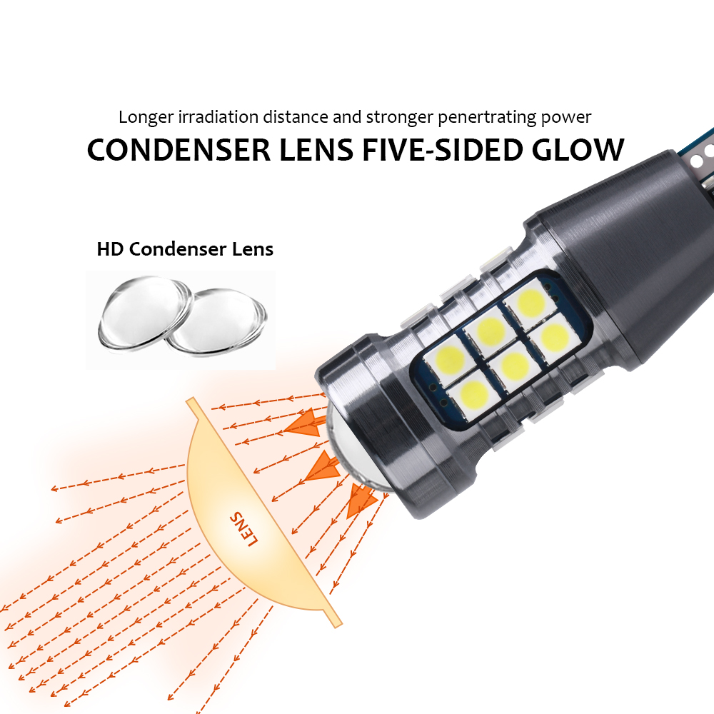 1pcs T15 W16W WY16W Canbus หลอ - Ludwigia Super Red บทวิจารณ์และราคา