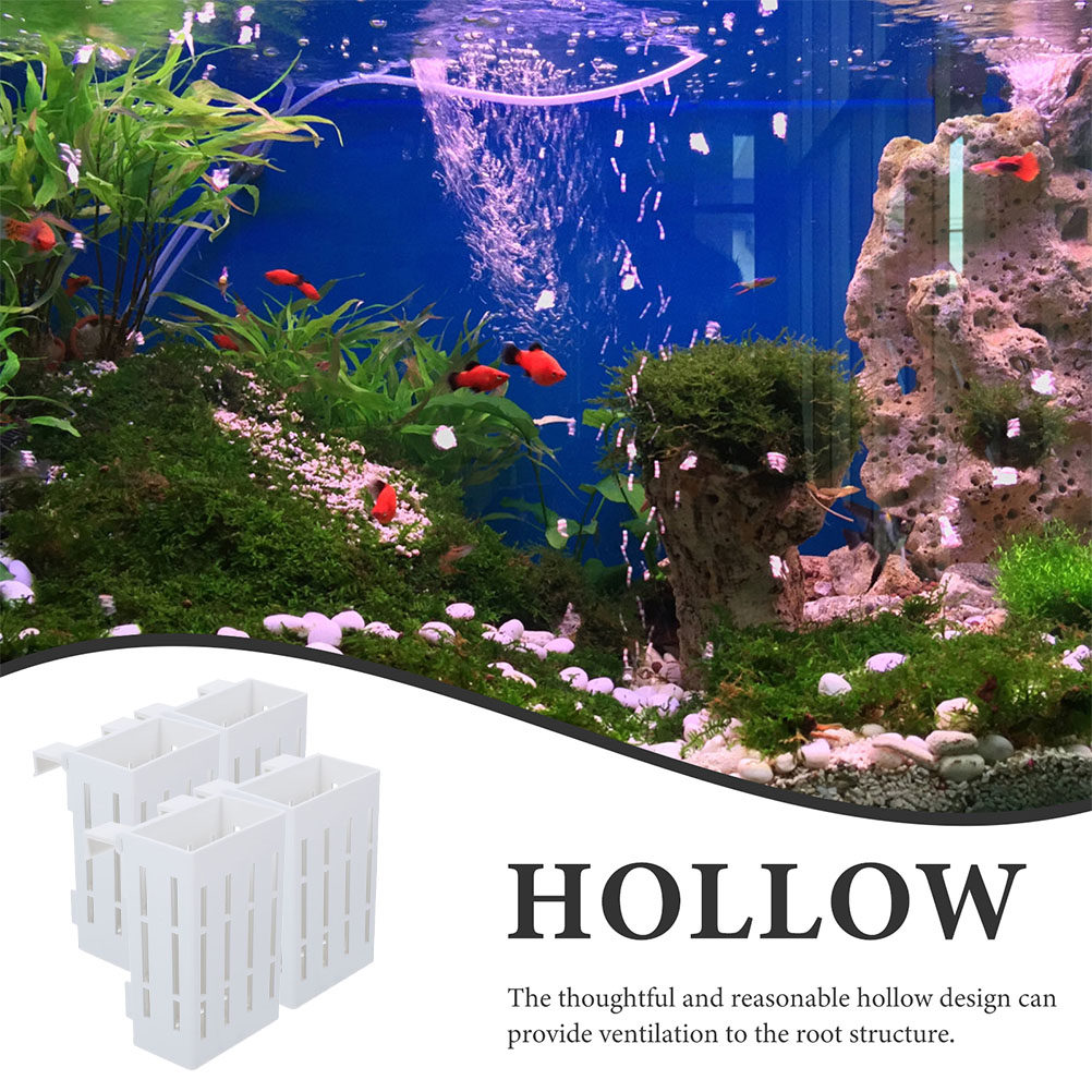 ตะกร้าแขวนสำหรับปลูกพืชน้ำ 4 ช - Aquarium Plant Nutrients บทวิจารณ์และราคา