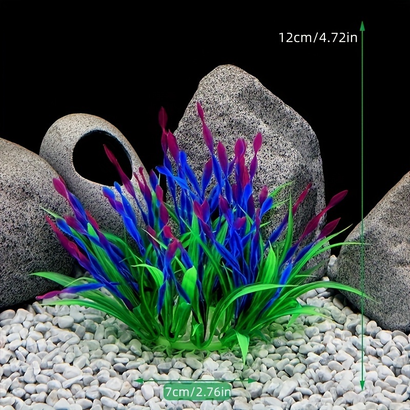 ตกแต่งตู้ปลา ต้นไม้พลาสติกประด - Aquarium Plant Grass บทวิจารณ์และราคา
