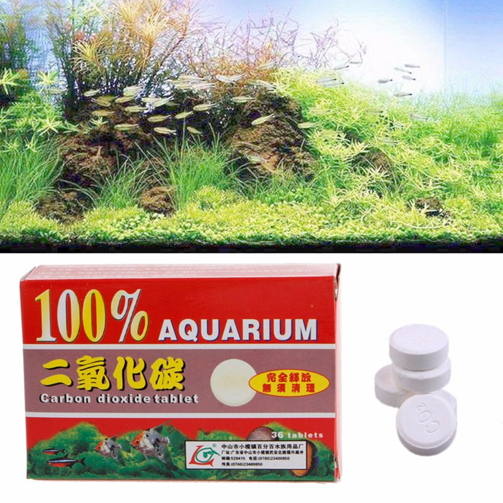 36 ชิ้น CO2 เม็ดเติมคาร์บอนไดอ - Aquarium Plant Nutrients บทวิจารณ์และราคา