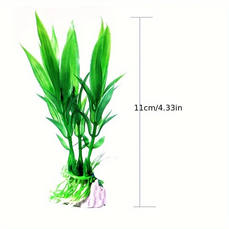 ประดิษฐ์ใต้น้ําพลาสติกพืชAquar - Aquarium Plant Grass บทวิจารณ์และราคา