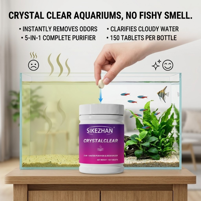 ยาเม็ดดูแลน้ำในตู้ปลา SIKEZHAN - Planted Aquarium Algae Control บทวิจารณ์และราคา