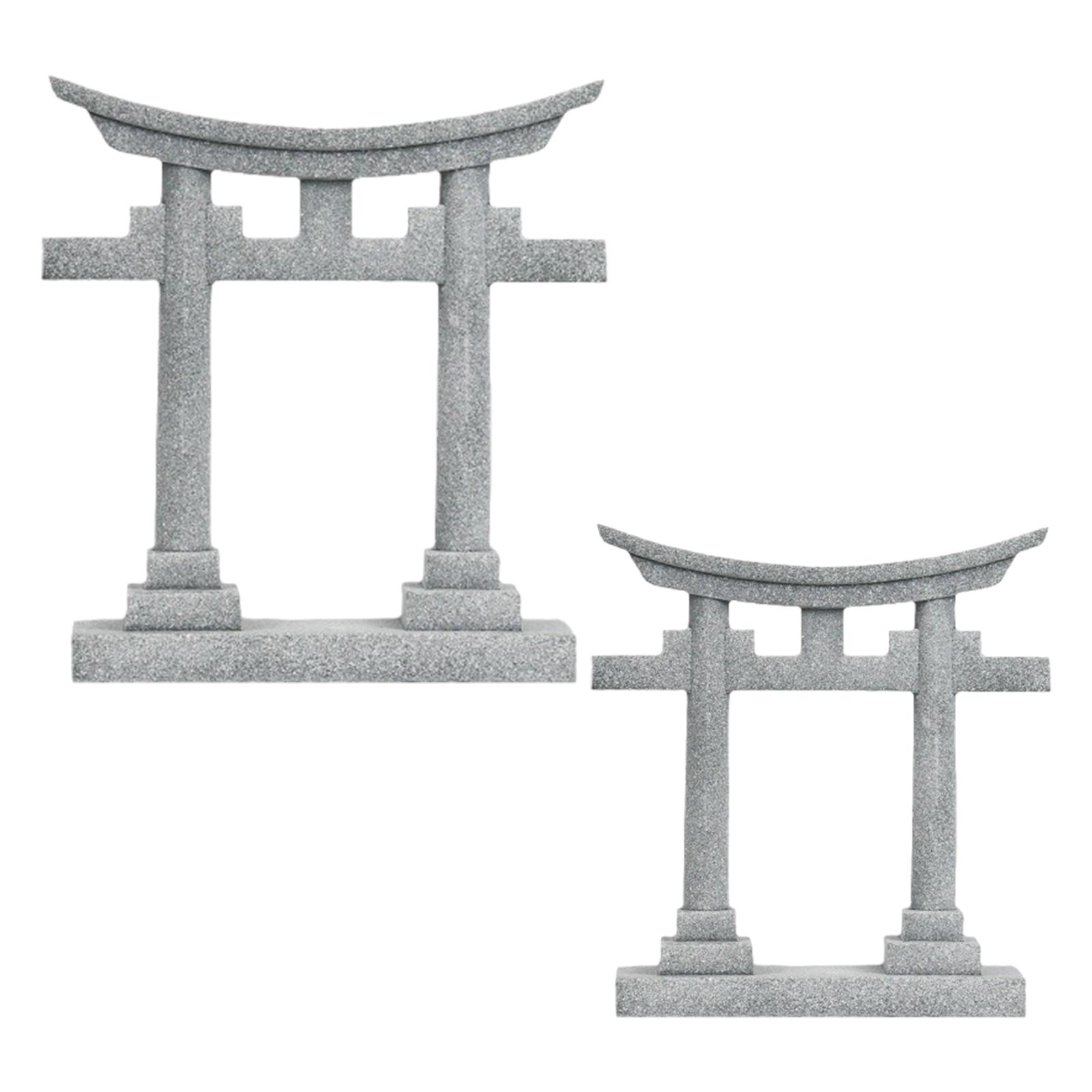 ญี่ปุ่น Torii Gate ศาลเจ้ารุ่น - Planted Aquarium Models บทวิจารณ์และราคา