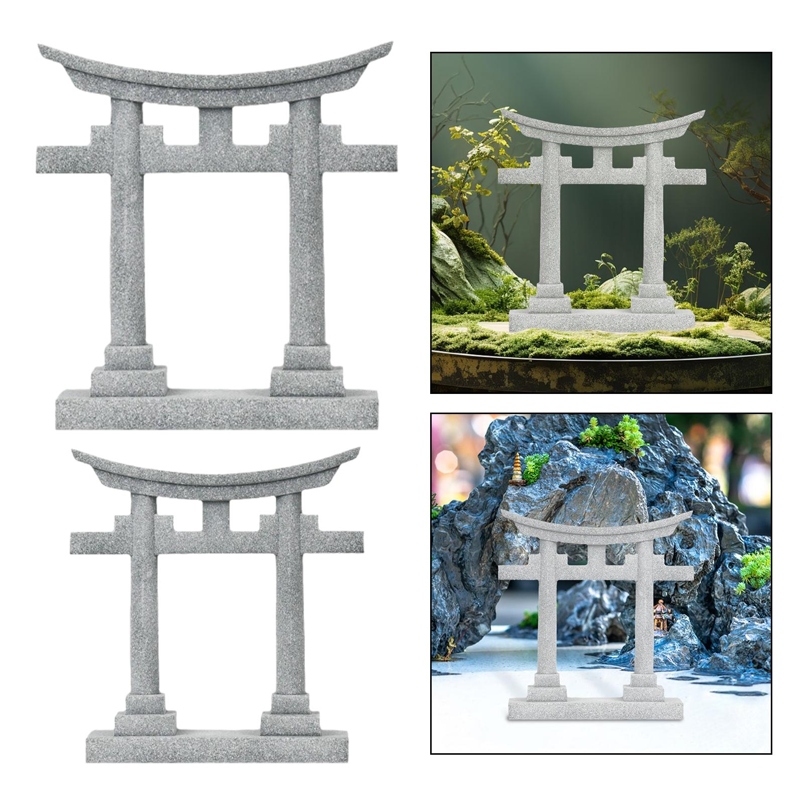 ญี่ปุ่น Torii Gate ศาลเจ้ารุ่น - Planted Aquarium Models บทวิจารณ์และราคา