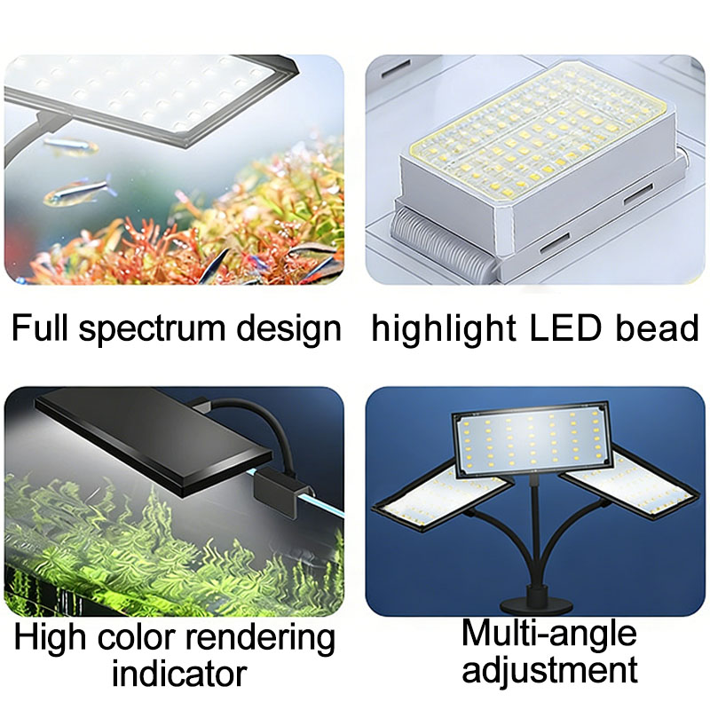 ไฟ LED สเปกตรัมเต็มสำหรับตู้ปล - Aquarium Plant Grass บทวิจารณ์และราคา