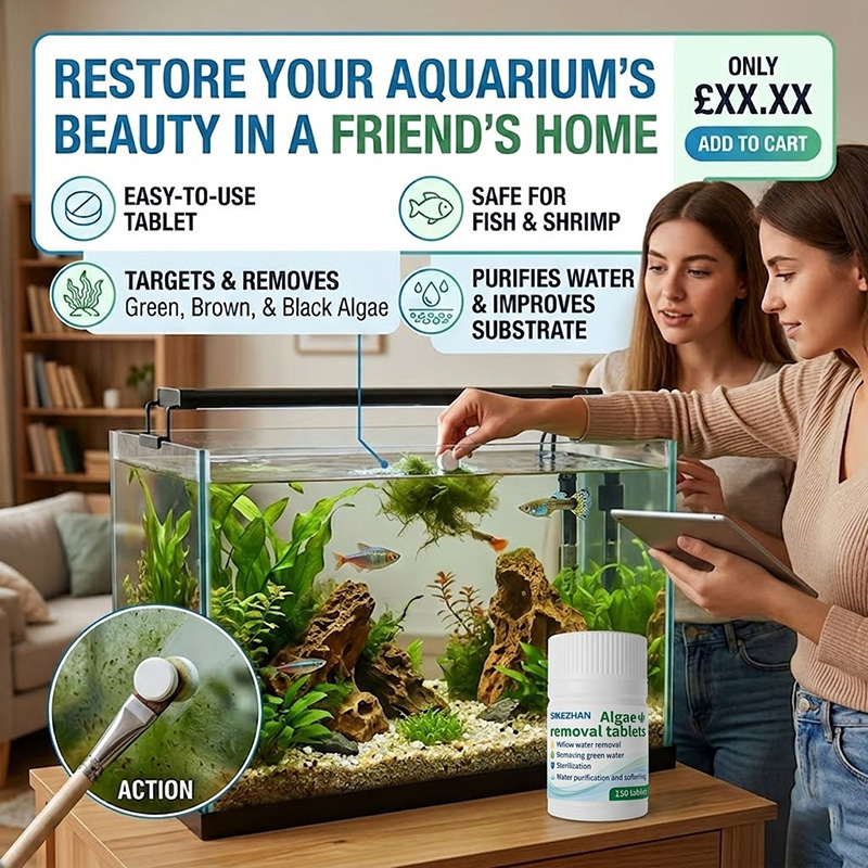 แท็บเล็ตกำจัดตะไคร่น้ำอย่างรวด - Planted Aquarium Algae Control บทวิจารณ์และราคา