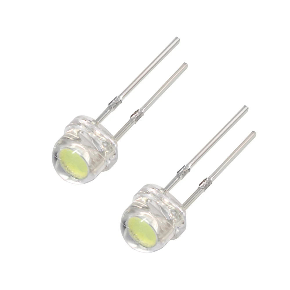 50ชิ้นหมวกฟาง LED ไดโอด5มม. สี - Ludwigia Super Red บทวิจารณ์และราคา