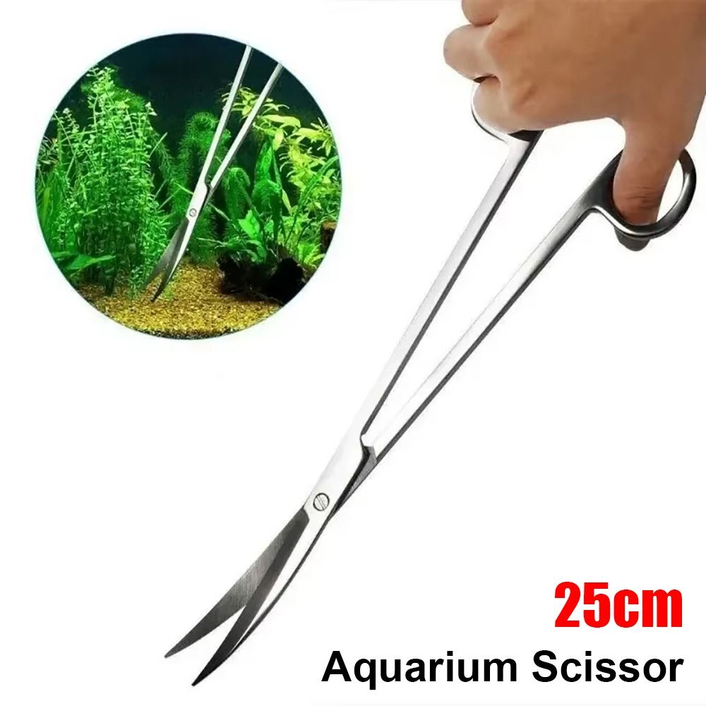 กรรไกรตัดหญ้าในตู้ปลา สแตนเลส  - Aquarium Plant Grass บทวิจารณ์และราคา
