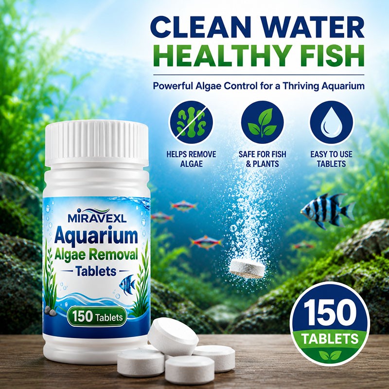 เม็ดกำจัดตะไคร่น้ำในตู้ปลา MIR - Planted Aquarium Supplies บทวิจารณ์และราคา