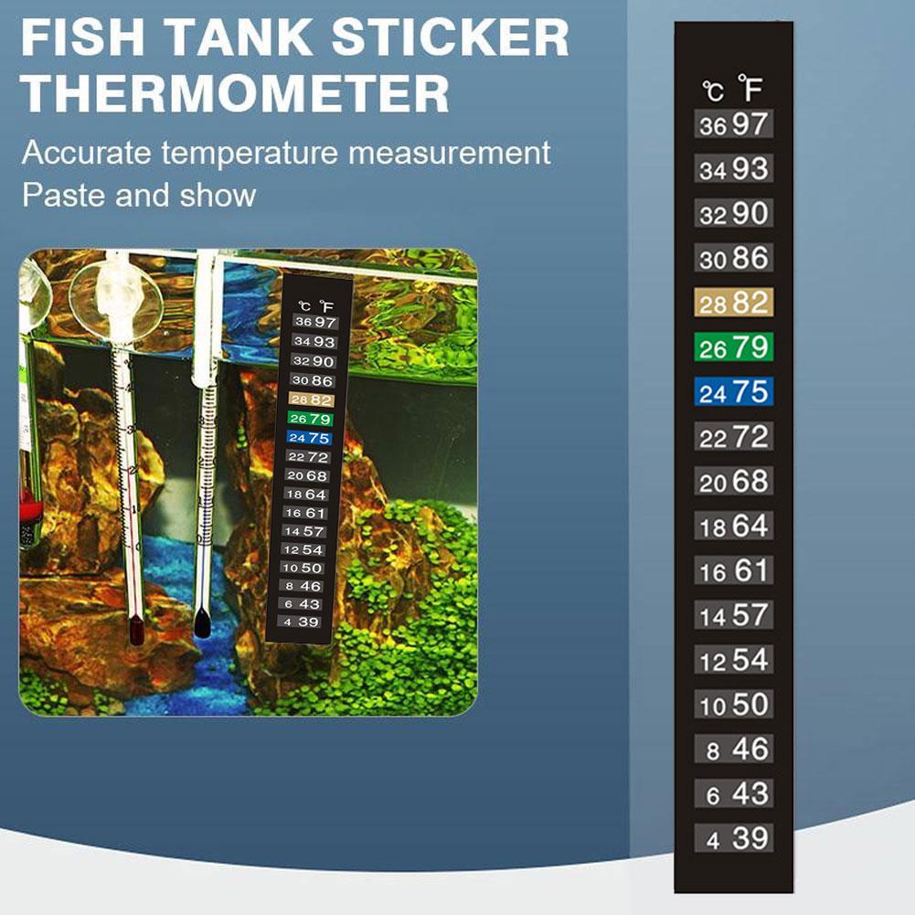 เครื่องวัดอุณหภูมิแบบเปลี่ยนสี - Planted Aquarium Temperature บทวิจารณ์และราคา