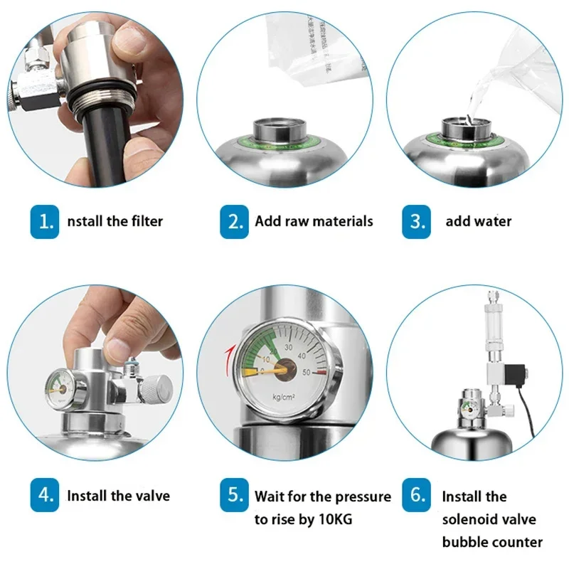 Aquarium CO2 Generator system  - Aquarium Plant Nutrients บทวิจารณ์และราคา