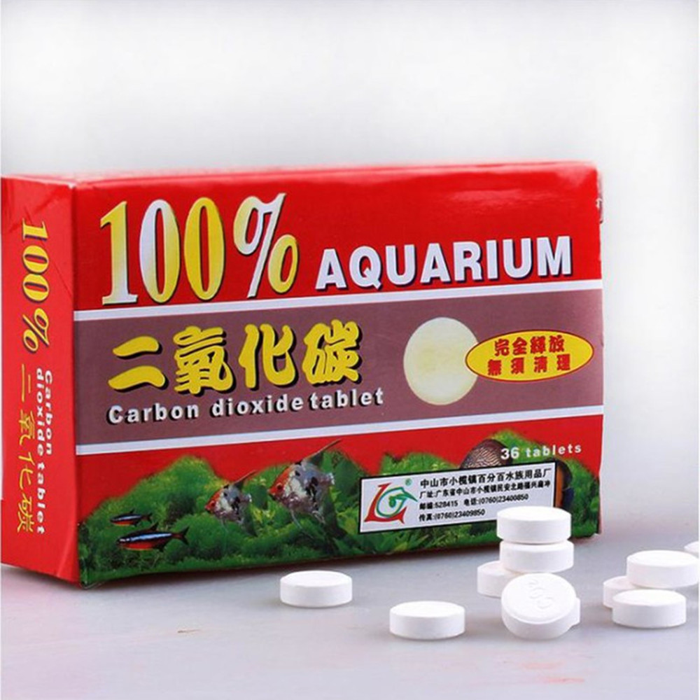36 ชิ้น/กล่อง CO2 แท็บเล็ตคาร์ - Aquarium Plant Nutrients บทวิจารณ์และราคา