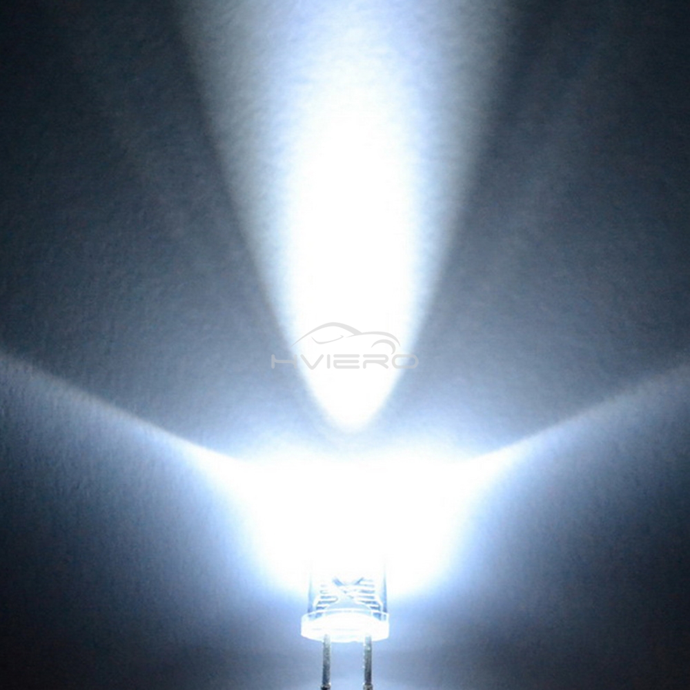 100 ชิ้น F5 5 มม. ไฟ LED สีขาว - Ludwigia Super Red บทวิจารณ์และราคา