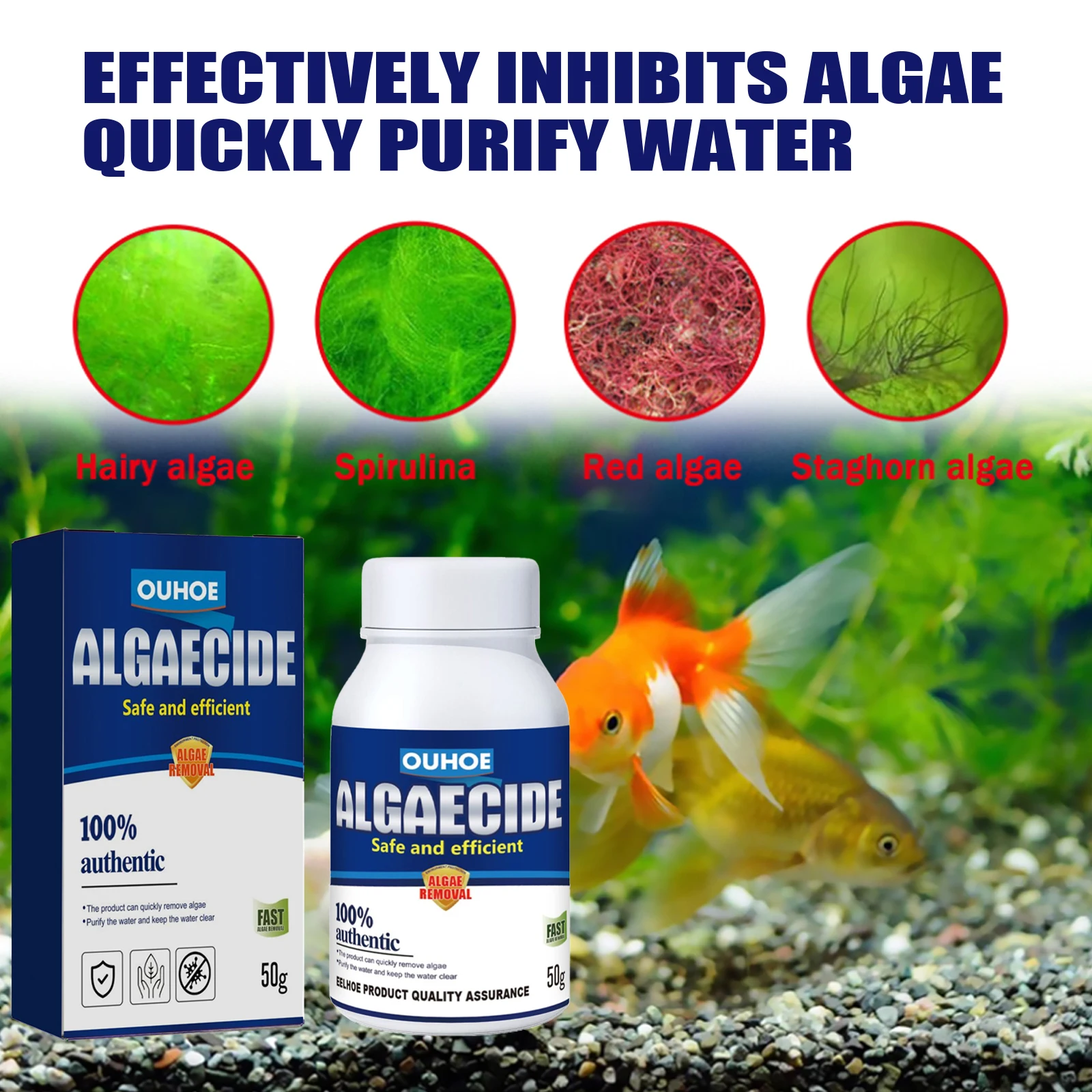 Aquarium Algae Remover ประสิทธ - Planted Aquarium Algae Control บทวิจารณ์และราคา