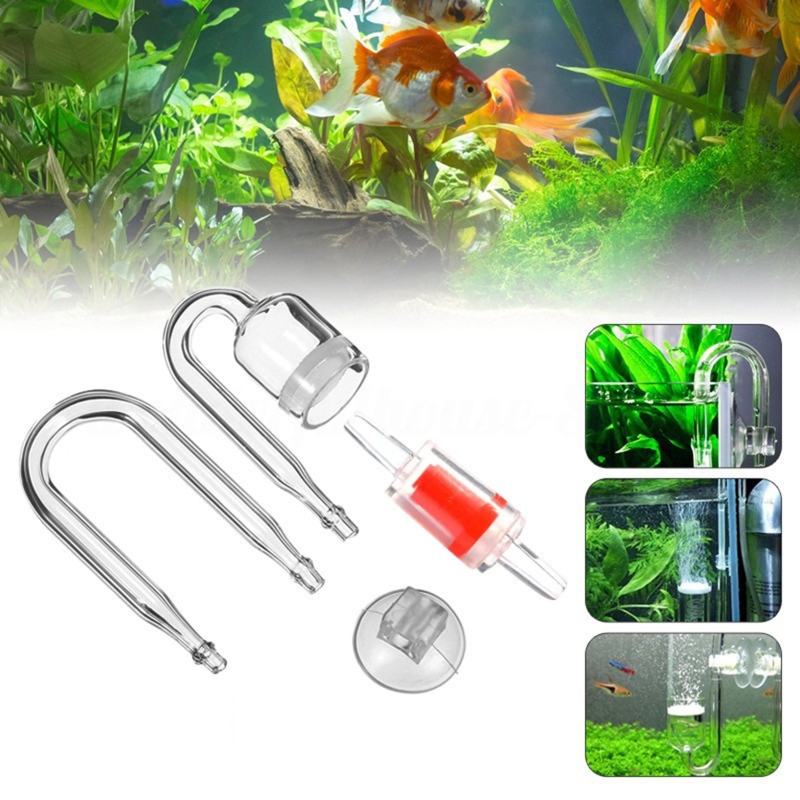 DIY ชุดกระจาย CO2 4ชิ้นสำหรับต - Planted Aquarium Supplies บทวิจารณ์และราคา