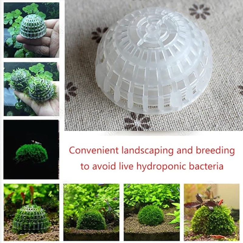 2 PC Aquarium MOSS Ball ผู้ถือ - Planted Aquarium Models บทวิจารณ์และราคา